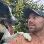 éducateur canin Alain Zuber et sa chienne Mia de race Border collie